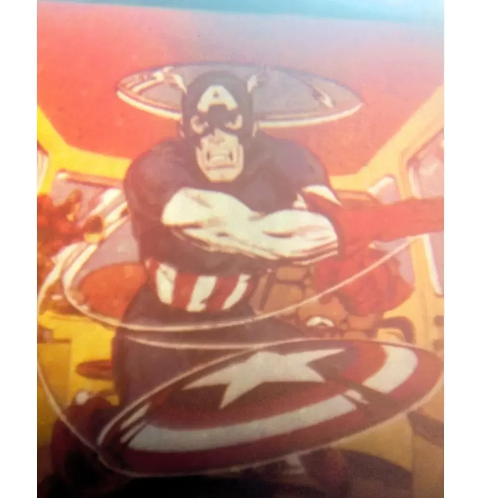 Marvel Toy Vehicles Captain America Scene Machine and Spiderman